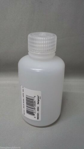 Nalgene Ultralite Narrow Mouth 4oz BPA-Free HDPE Round Storage Bottle