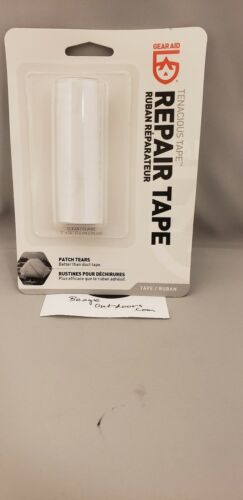 McNett Gear Aid Tenacious Tape Clear 3"x20" - Tent Tarp Clothing Fabric Repair