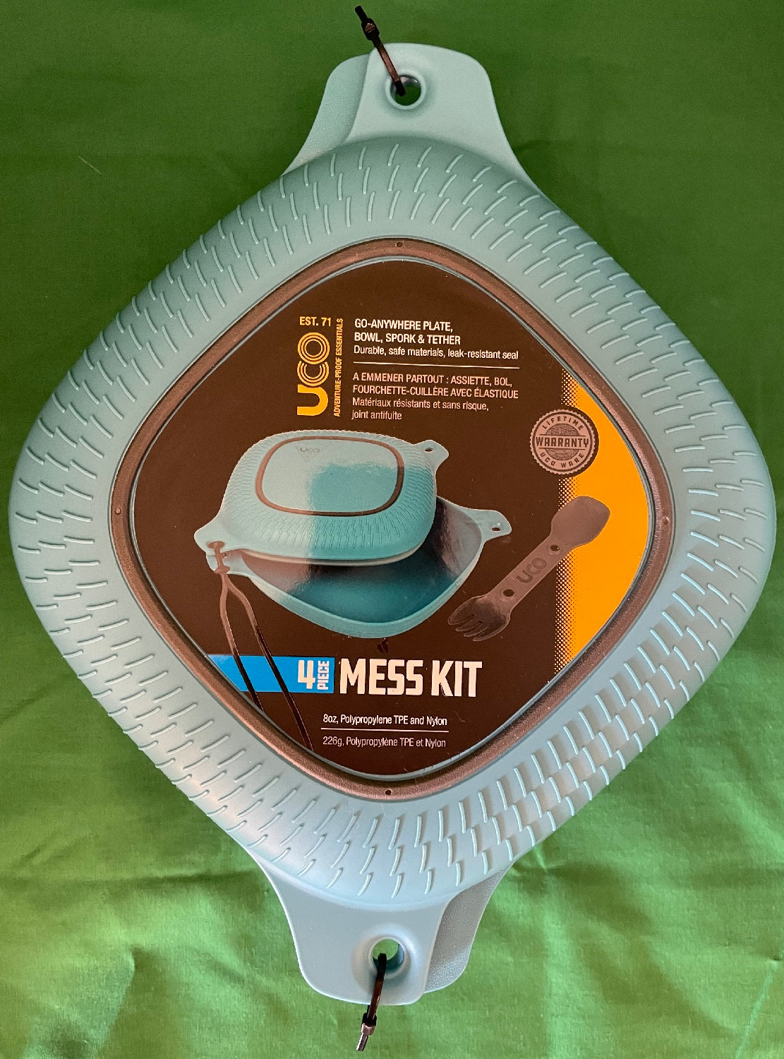 UCO 4-Piece Mess Kit Classic Blue F-MK-CORE4PC