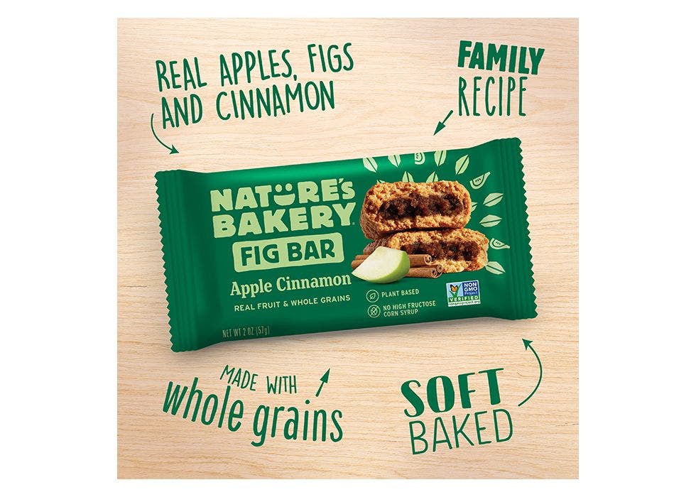 Nature's Bakery Fig Bar Apple Cinnamon 2 oz