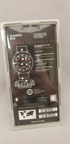 Suunto Hands-Free Wrist Compass w/Strap - Luminescent, Ultralight, Accurate