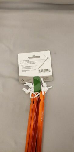 Coghlan's Aluminum Ultralight 9" Tent Stakes / Pegs w/Pull Cords 4-Pack Coghlans