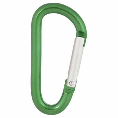 Liberty Mountain Multi-Biner 70mm (2.76") HA Aluminum Carabiners Green 2-Pack