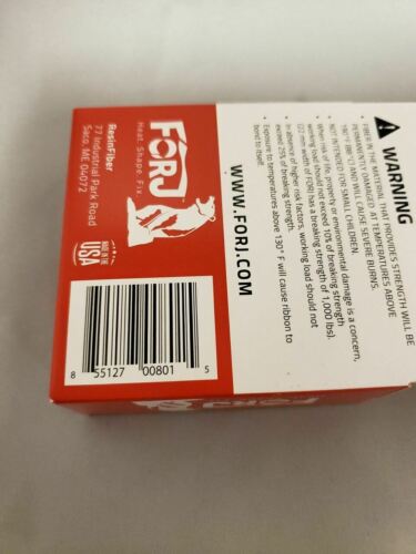 Forj Compact & Lightweight Thermoplastic Repair Tape/Ribbon - Strong As Steel!