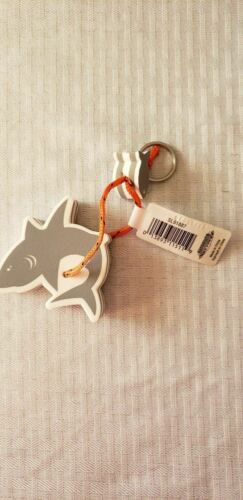 Shoreline Marine Foam Key Chain Float w/Cord & Split Ring - Shark Shape