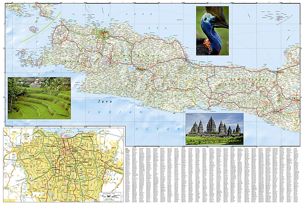National Geographic Adventure Map Java AD00003020