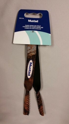 Mustad Fishing Adjustable Sunglass Strap Camo - Keep Sunglasses Handy!