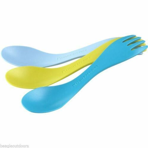 Light My Fire Spork Little Spoon-Fork Combo Utensil For Children/Kids Lime