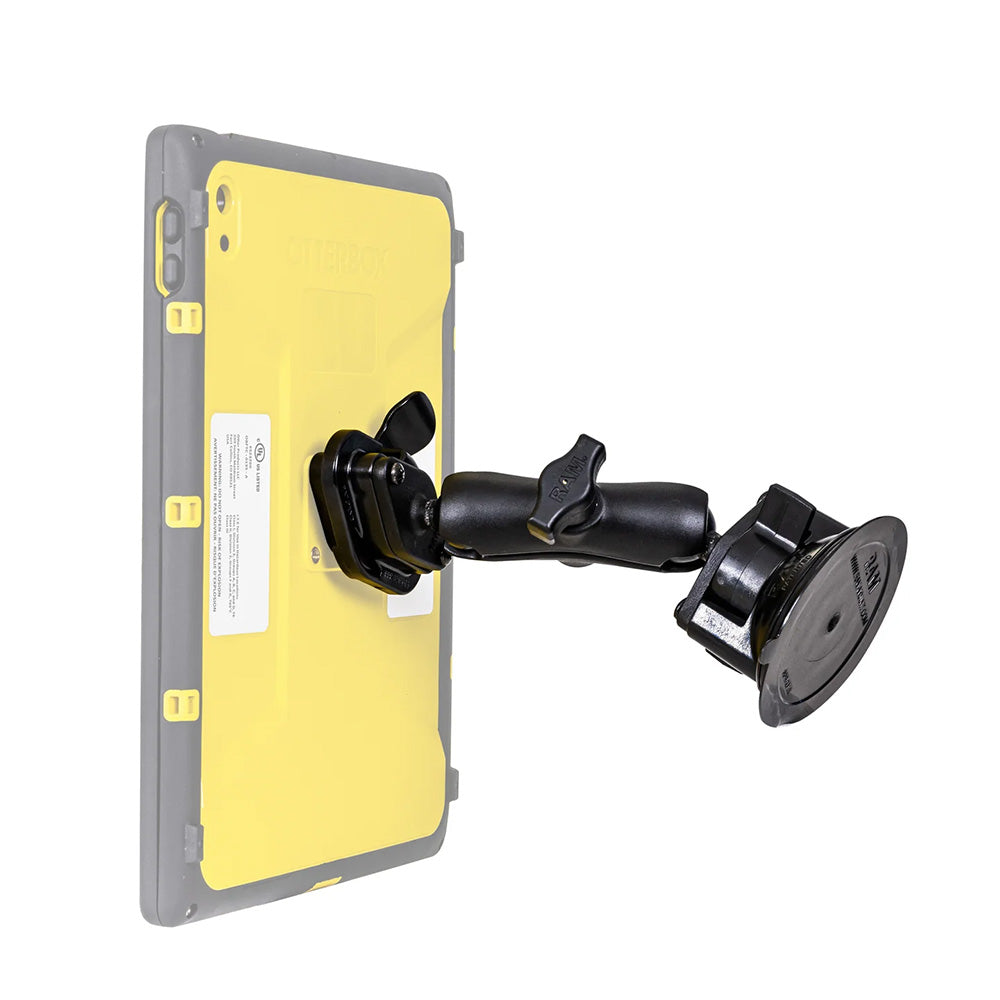 RAM Mount Twist-Lock Suction Cup Mount w/EZY-Mount Quick Release Adapter [RAM-B-166-326U]