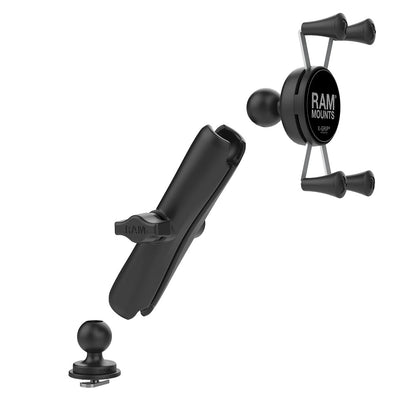 RAM Mount X-Grip Phone Mount w/Track Ball Base - Long [RAM-HOL-UN7B-C-354-TRA1U]