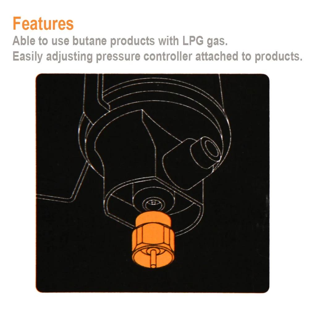 Kovea LPG Brass Adapter - Iso-Butane Canister to Propane Tank Converter