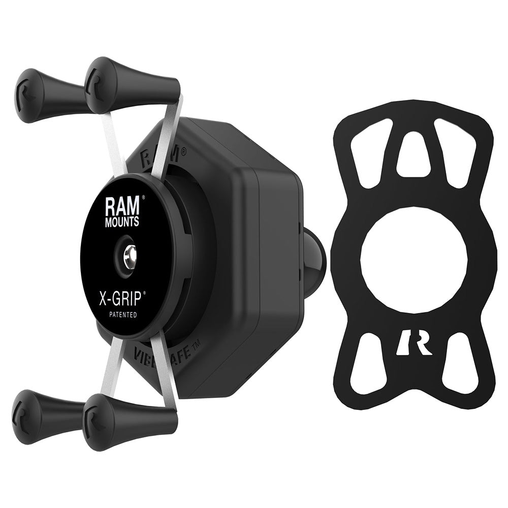 RAM Mount RAM X-Grip Phone Holder w/Ball  Vibe-Safe Adapter [RAM-HOL-UN7B-462]