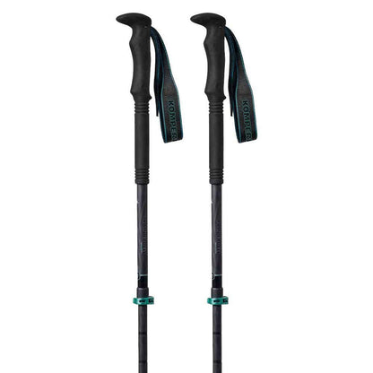 Komperdell Carbon C3 Pro Compact P-Lock Trekking Poles 1-Pair w/Straps & Baskets