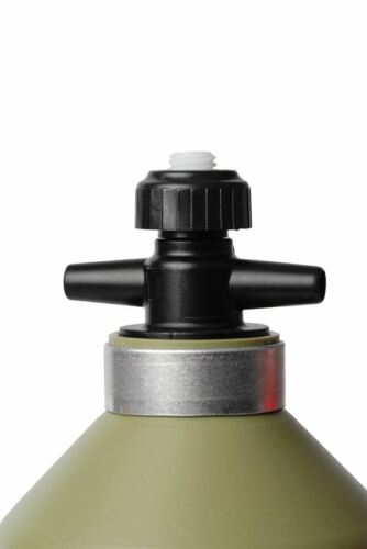 Trangia 1.0 L Green HDPE Fuel Bottle w/Safety Valve for Filling Alcohol Stoves