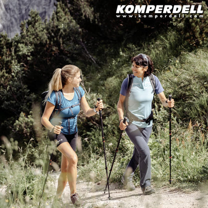 Komperdell Carbon C3 Pro Power Lock Trekking Poles 1-Pair w/Straps & Baskets