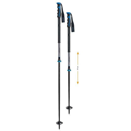 Komperdell Descent Ti Vario Ski Poles w/Baskets 1842375-12