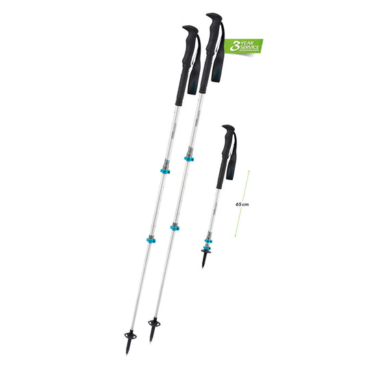 Komperdell Explorer Contour Power-Lock Trekking Poles 1-Pair w/Straps & Baskets