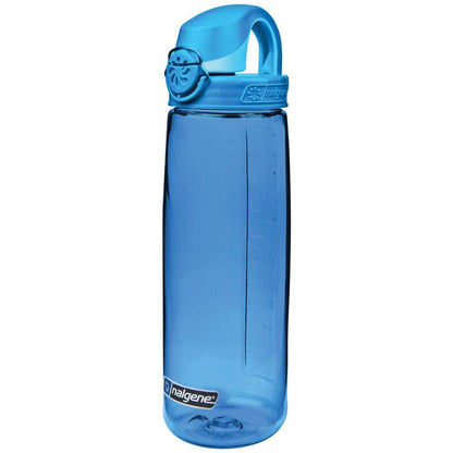 Nalgene Sustain OTF On-The-Fly 24 oz Bottle Slate Blue w/Blue Cap