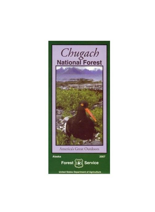 Alaska - Chugach National Forest USDA Forest Service Map 207582