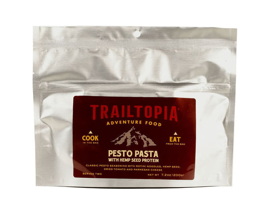 Trailtopia Pesto Pasta w/Hemp Seed Protein 2 Serving
