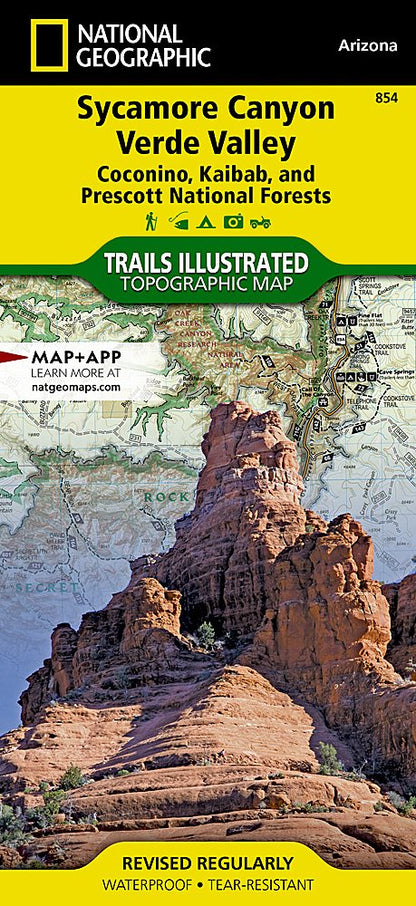 National Geographic Coconino Nat Forest Map Pack Bundle TI01021248B