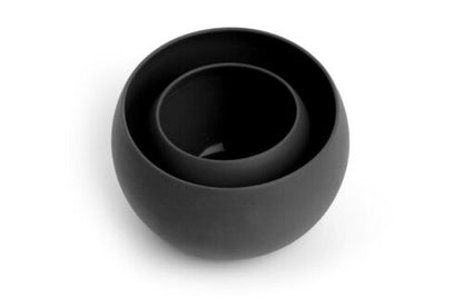 Guyot Designs Squishy Bowls 9oz Cup & 26oz Bowl Ultralight Nesting Set Black