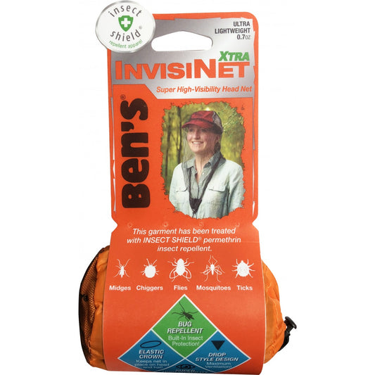 Ben's InvisiNet XTRA Head Net w/Insect Shield 0006-7202