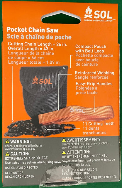 Adventure Medical SOL Pocket Chain Saw 0140-1034