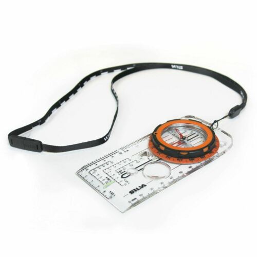 Silva Explorer Pro Liquid-Filled Baseplate Compass w/Scale Lanyard & Magnifier