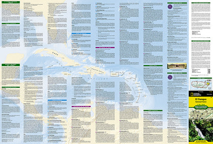 National Geographic Trails Illustrated PR Caribbean National Forest Map TI00000790