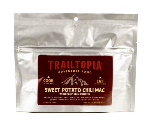 Trailtopia Sweet Potato Chili Mac 2 Serving