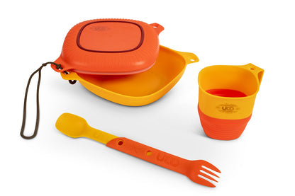 UCO 6-Piece Mess Kit Retro Sunrise F-MK-CORE6PC