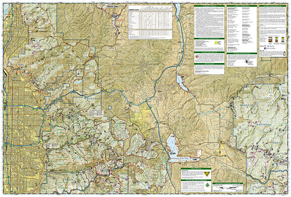 National Geographic UT Wasatch Front North Strawberry Trails Illustrated Map TI00000709