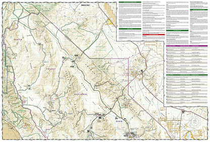 National Geographic CA California Desert Nat'l Parks Map Pack TI01021197B