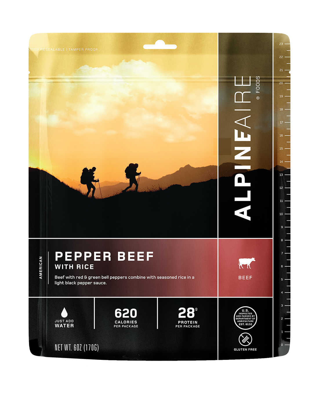 AlpineAire Pepper Beef with Rice 60402