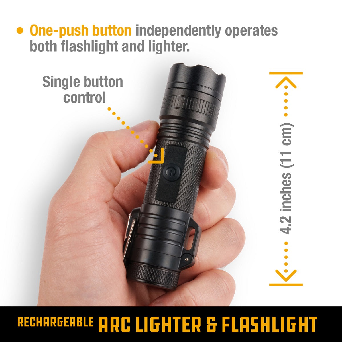 UCO Rechargeable Arc Lighter & LED Flashlight MT-TORCH-ARC