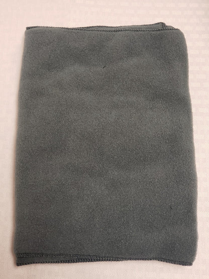 Equinox Collared Lemming 11.5" x 60" Fleece Scarf Dove Gray MFG903