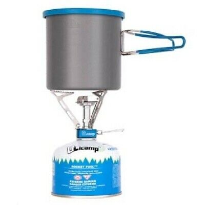 Olicamp Vector Butane Gas Canister Ultralight Backpacking Stove LT Pot Combo