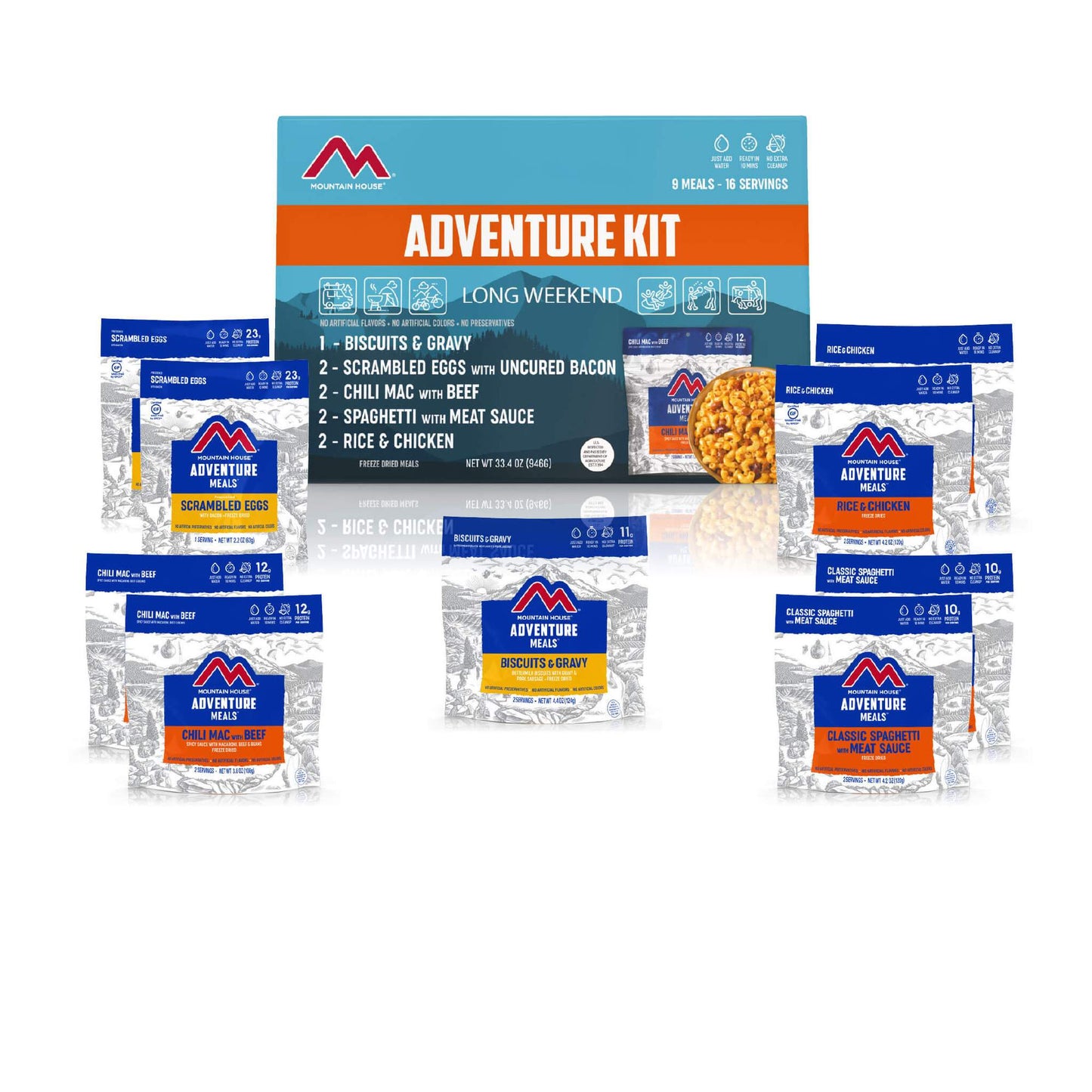 Mountain House Adventure Long Weekend Kit 83607