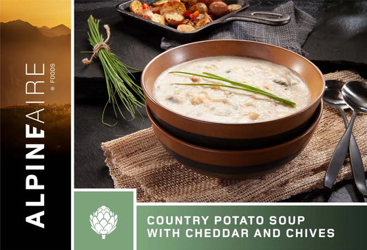 AlpineAire Country Potato Soup with Cheddar & Chives 60120
