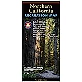 National Geographic Benchmark Northern California CA Recreation Map BE0BENCNRM