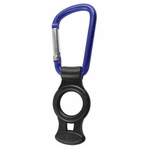 Bison Designs Bottle Bandit Bottled Water Carrier w/7cm Blue Carabiner