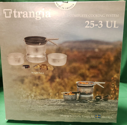 Trangia Storm Cooker 25-3 UL Alcohol Stove Cook Set BF140253