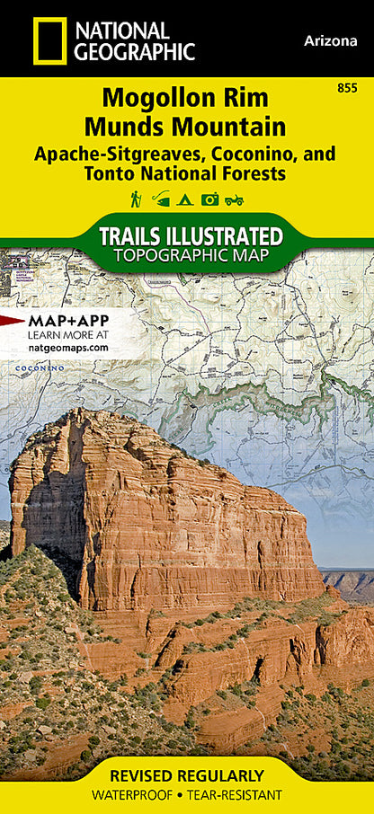 National Geographic Coconino Nat Forest Map Pack Bundle TI01021248B