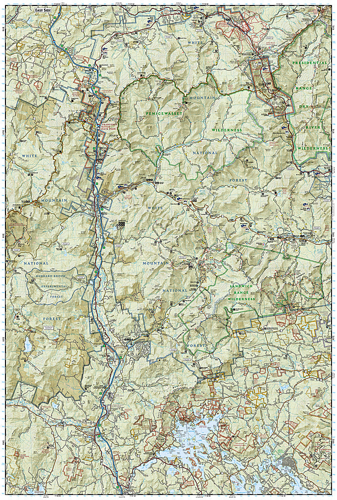 NH White Mountains Nat Forest Map Bundle TI01020390B