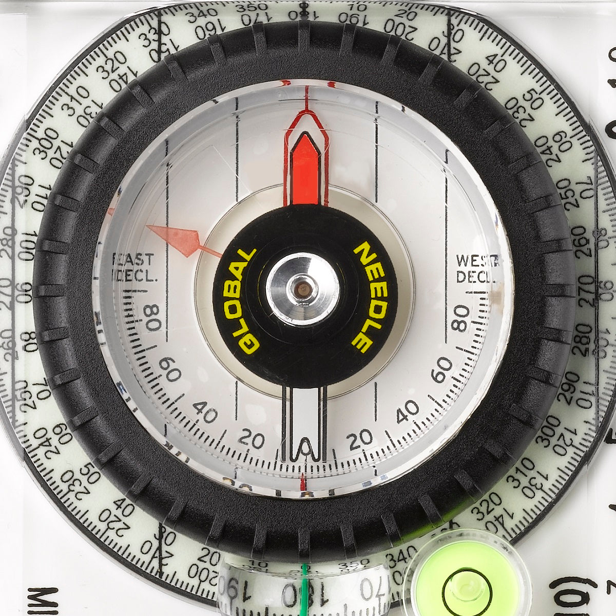 Brunton TruArc 20 Luminescent Sighting Compass w/Lanyard F-TRUARC20-GLOW