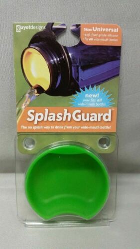 Guyot Designs Universal Splashguard Sipper Insert for 32oz Bottle Lime