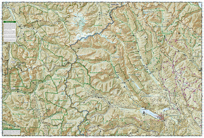 National Geographic Trails Illustrated WA Glacier Peak Map 827