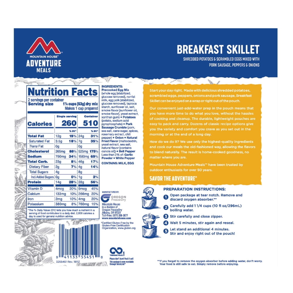 Mountain House Breakfast Skillet 55451