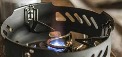 Primus Lite XL Gas Stove / 1L Non-Stick Pot Eta System w/Lid--Footrest--Mesh Bag